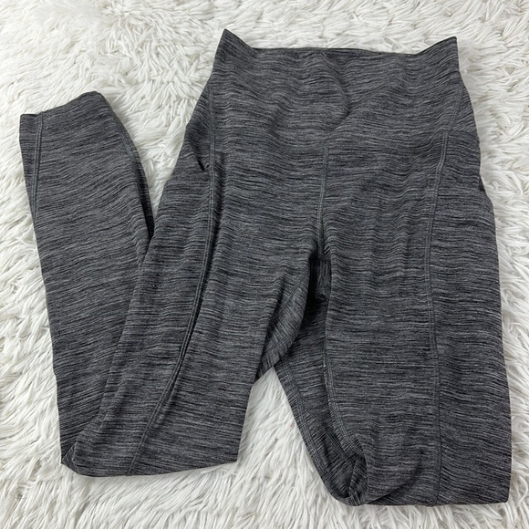 Lululemon Align High-Rise Pant with Pockets 25" Heathered Black - Picture 1 of 6